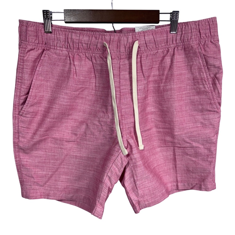 St John's Bay‎ X-Large Tall Pink Shorts Men's Straight Fit Cotton Casual Beach